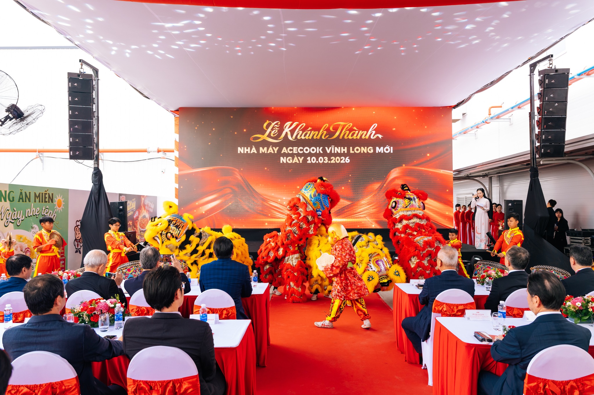 ACECOOK KHÁNH THÀNH NHÀ MÁY VĨNH LONG